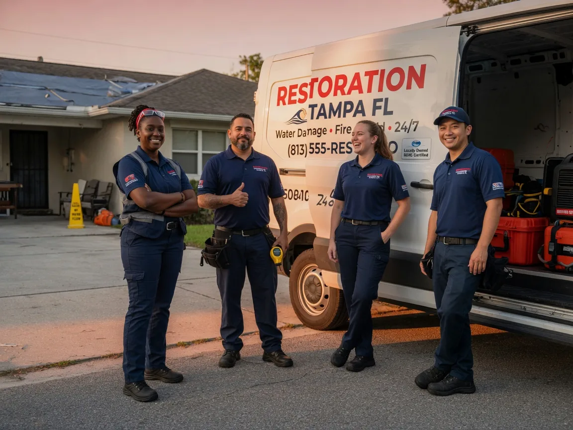 Water Damage Restoration company in Lott, TX